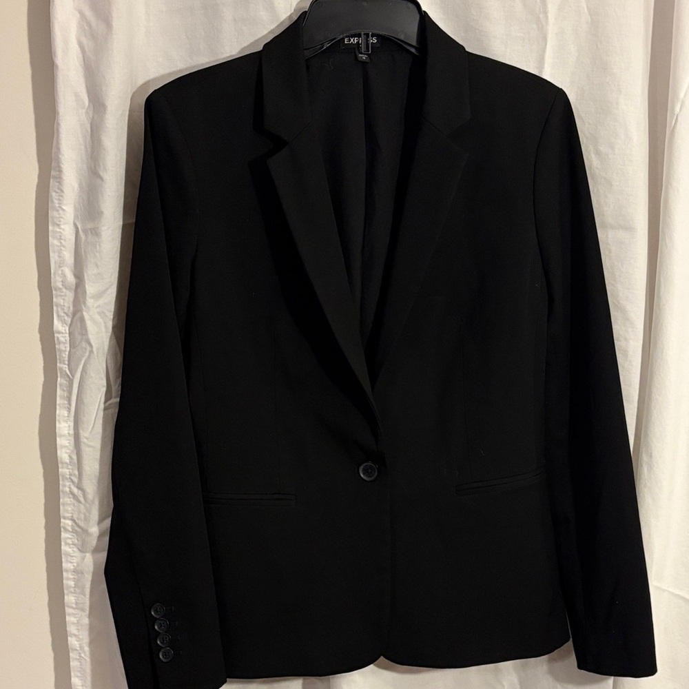 Express Women's Black Blazer